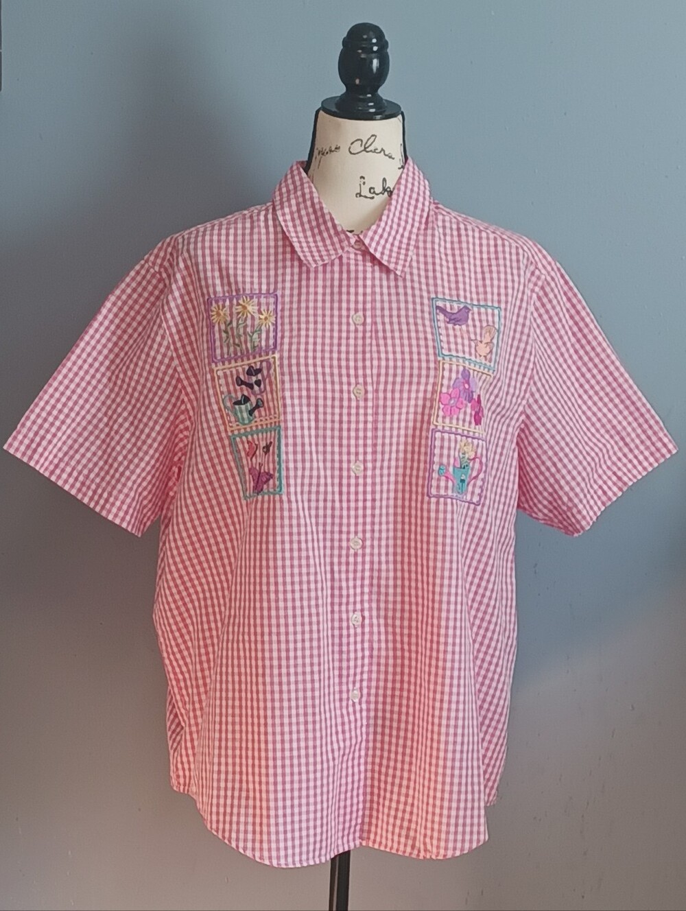 𝑲𝒂𝒓𝒆𝒏 𝑺𝒄𝒐𝒕𝒕 𝑪𝒐𝒕𝒕𝒐𝒏 𝑹𝒊𝒄𝒉 𝐕𝐭𝐠.𝑷𝒊𝒏𝒌 𝑷𝒍𝒂𝒊𝒅 𝑻𝒐𝒑 - Picture 2 of 15